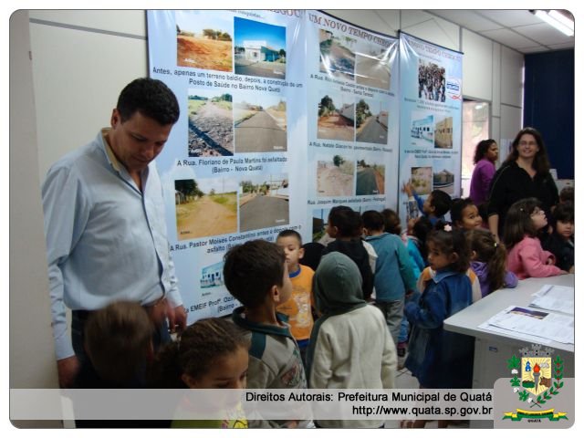 Notícia Prefeito Marcelo recebe visita de crianças da Creche