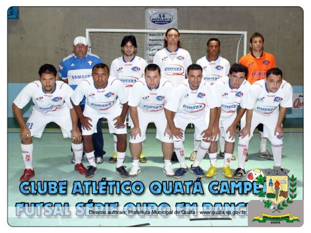 Notícia Clube Atlético Quatá é campeão em Rancharia