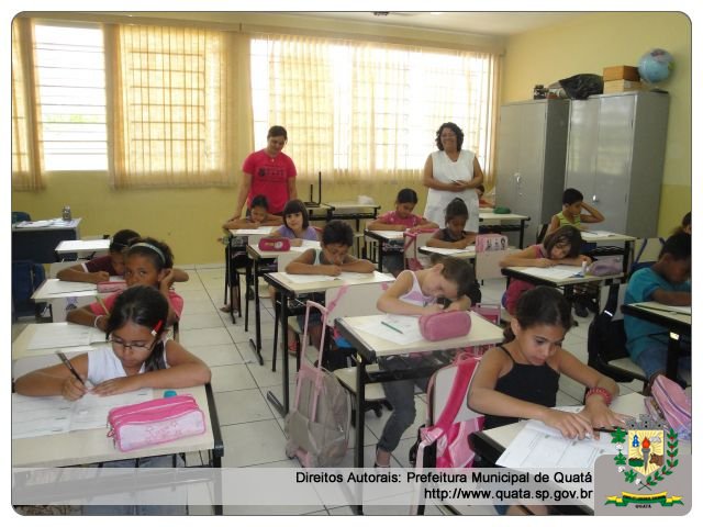 Notícia Alunos das escolas municipais de Quatá realizam provas do Saresp