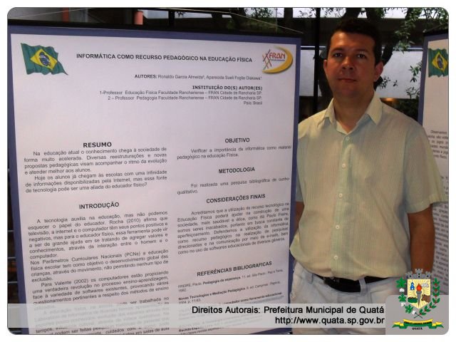 Notícia Coordenador de informática apresenta trabalho em congresso no Paraguai