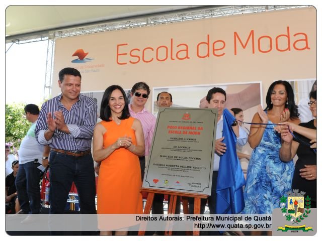 Notícia Lu Alckmin inaugura Polo Regional de Moda em Quatá