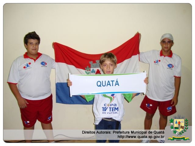 Notícia Abertura da Copa TV TEM contou com representantes de Quatá