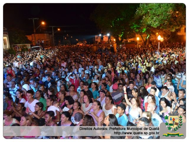 Notícia Show de final de ano com Gian e Giovani atrai centenas de pessoas