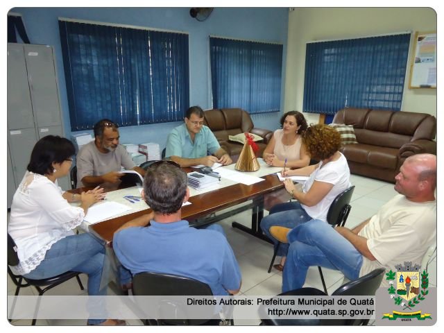 Notícia Diretora e professores do Colégio Agrícola participam de reunião com a Prefeita Lu