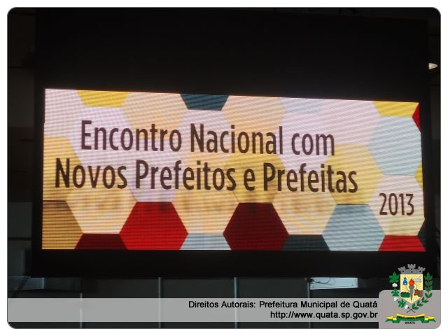 Notícia Prefeita Luciana Guimarães Alves Casaca participa do encontro de prefeitos em Brasília
