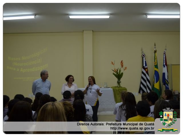 Notícia Secretaria de Educação promove palestra e dá início ao ano letivo 2013