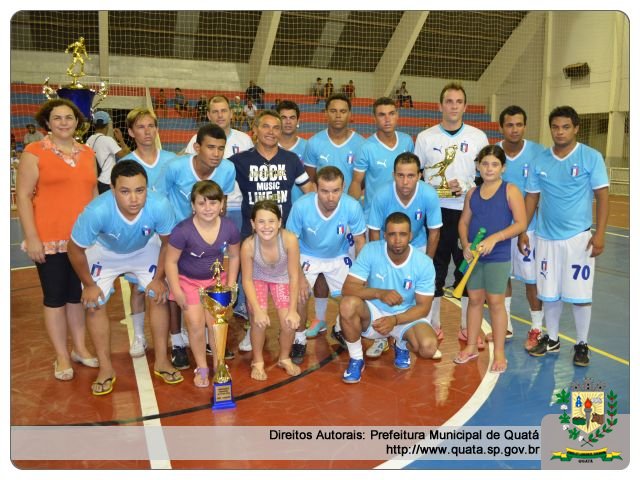 Notícia Final do Campeonato de Futsal 2013: Quatá perde nos instantes finais e fica com o segundo lugar