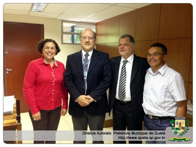 Notícia Na Codasp, Bragato e municípios do Oeste buscam Melhor Caminho - Prefeita Lu e vice Zequinha participam da reunião em São Paulo