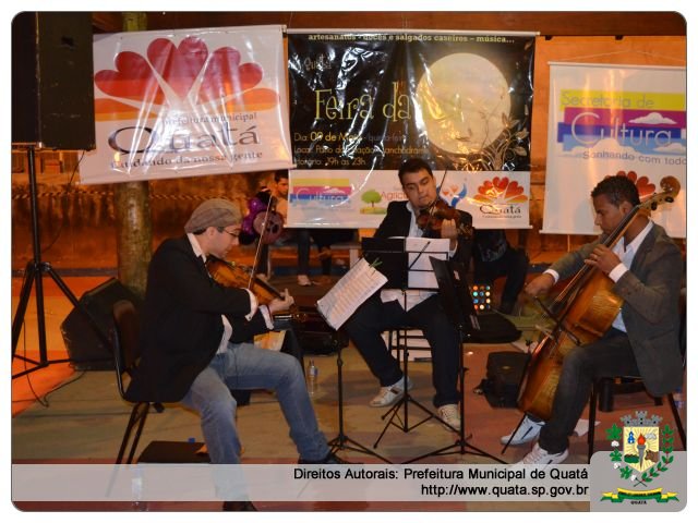 Notícia Trio de Cordas fez uma apresentação memorável na Feira da Lua