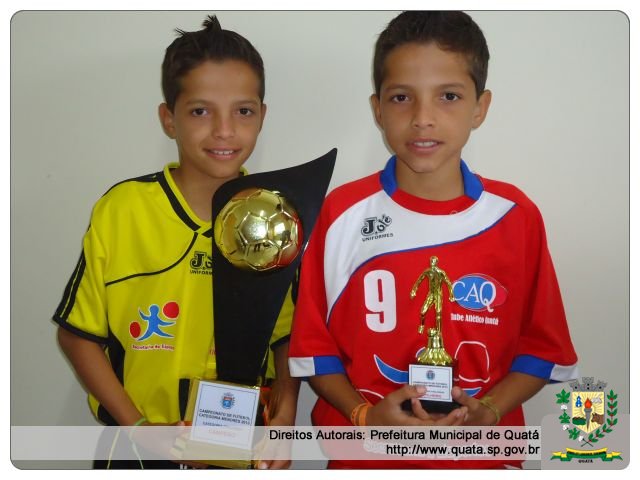 Notícia Fraldinha de Quatá conquista o título de campeão no Campeonato de Futebol Categoria Menores