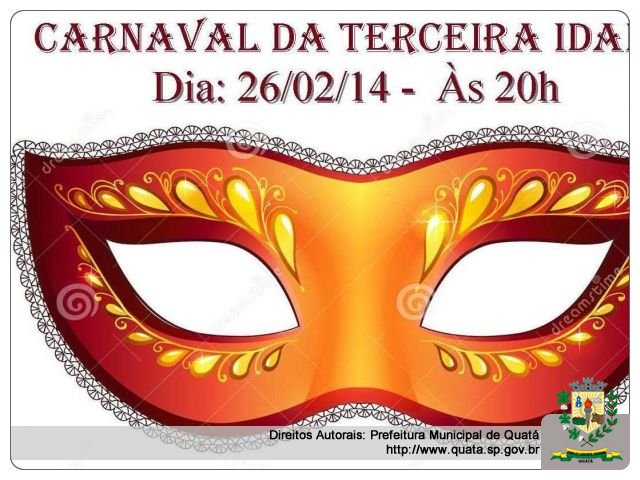 Notícia Carnaval da Terceira Idade