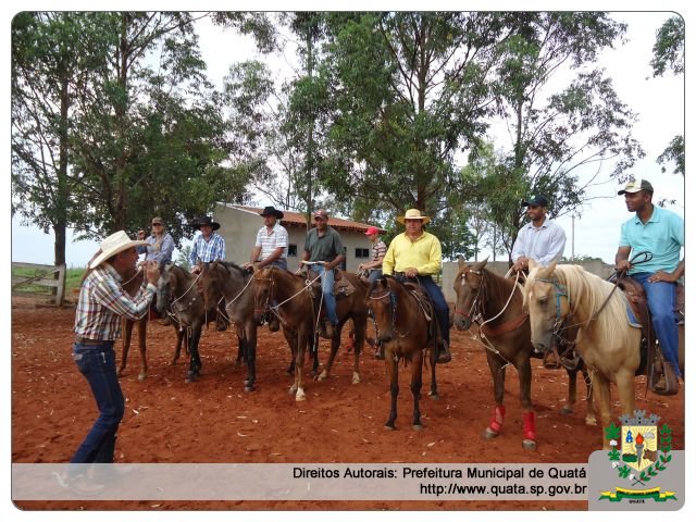 Notícia Curso de Rédeas é finalizado  com sucesso no Rancho sem Limites