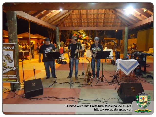 Notícia Instrumetal trio de metais Tritons na Feira da Lua