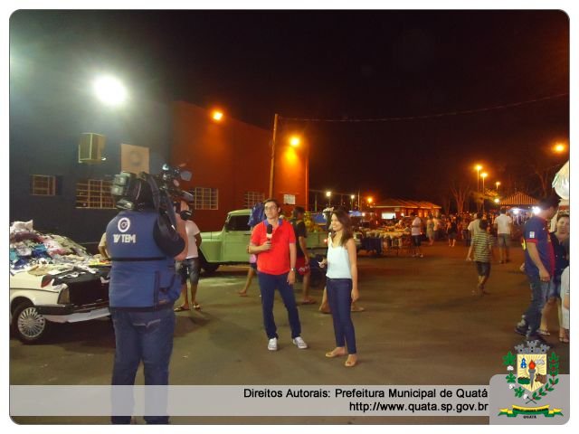 Notícia Moradores de Quatá se agitam com a presença da TV TEM 