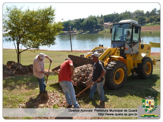 Notícia Balneário Municipal de Quatá  recebe atenção especial Secretaria de Infraestrutura realiza também pintura de sinalização