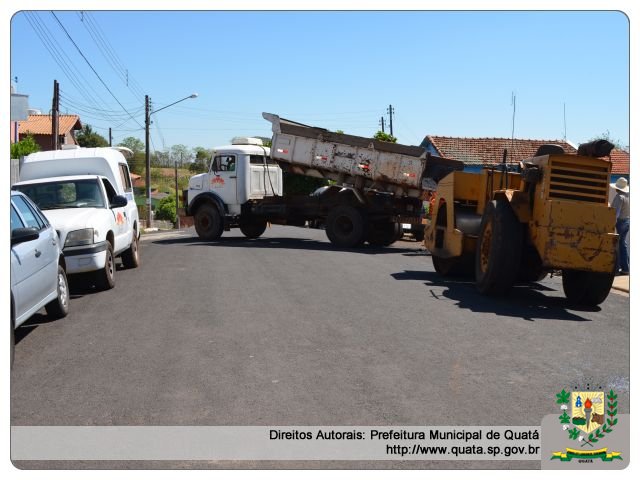 Notícia Tapa Buracos e Mutirão de Limpeza: o trabalho continua em Quatá...
