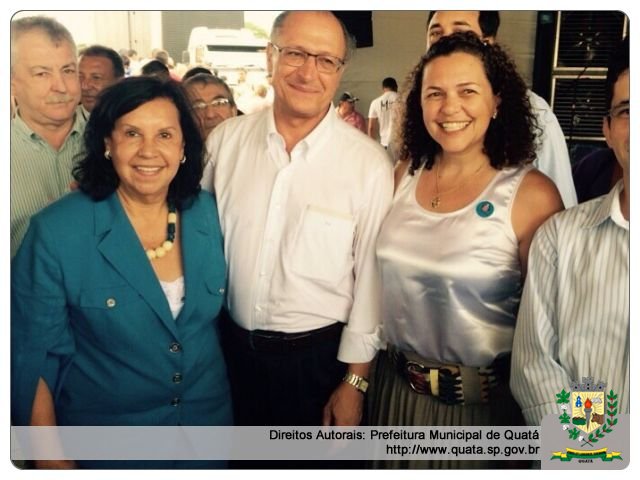 Notícia Prefeita Lu prestigia visita de Alckmin na região