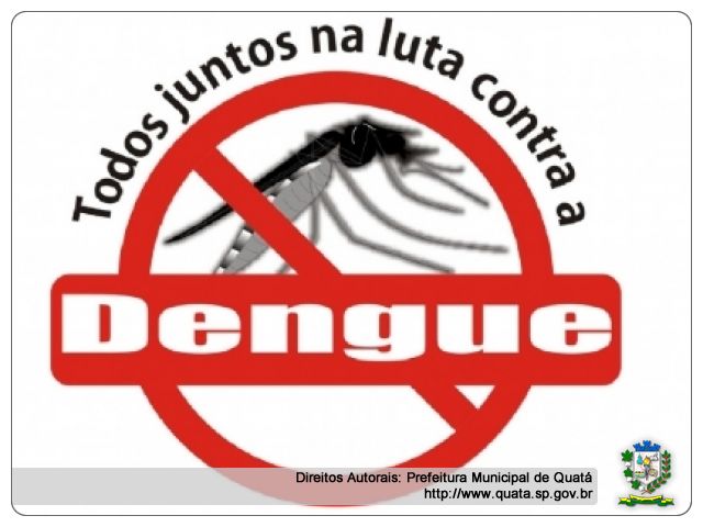Notícia Epidemia de Dengue em Quatá - 32 casos já foram confirmados!