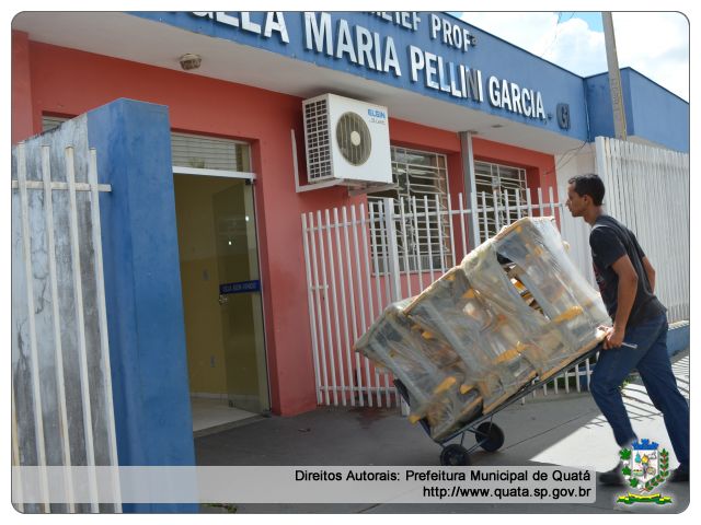 Notícia Escolas Municipais contam  com novo mobiliário