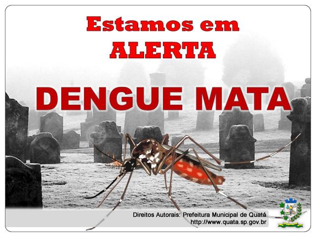 Notícia COMBATER A DENGUE É UM DEVER MEU, SEU E DE TODOS!