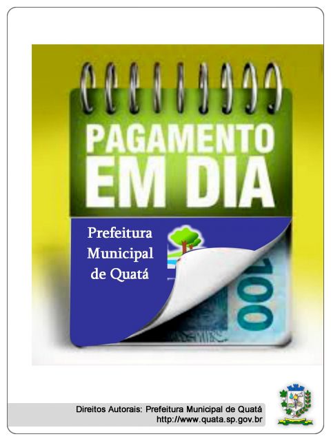 Notícia Pagamento e cartão alimentação estão liberados para os servidores municipais