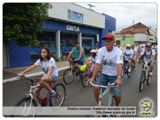 Notícia Passeio Ciclístico:  Rumo para uma vida saudável