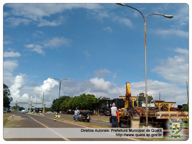 Notícia Retomada as obras de iluminação