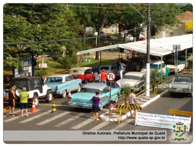 Notícia Carros Clássicos na 1º Exposição em Quatá