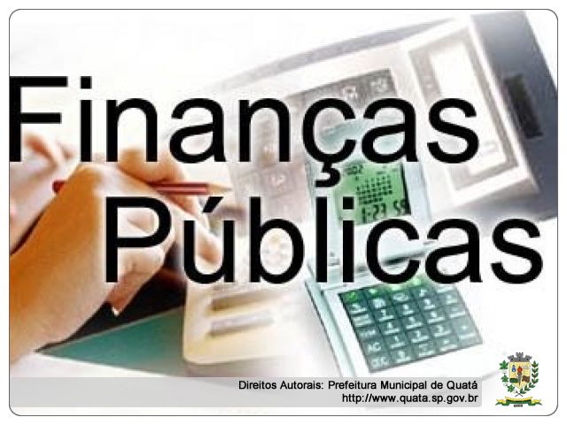 Notícia Finanças Públicas de Quatá: exemplo a ser seguido