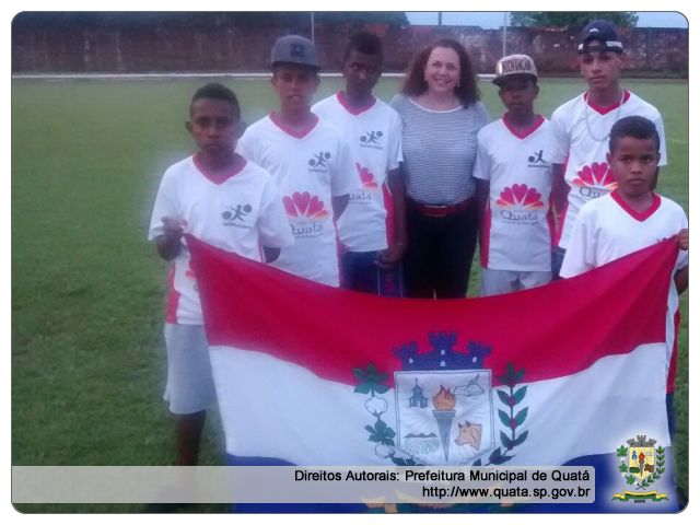 Notícia Quatá participa da abertura da 1ª Copa das Nações de Futebol Infantil