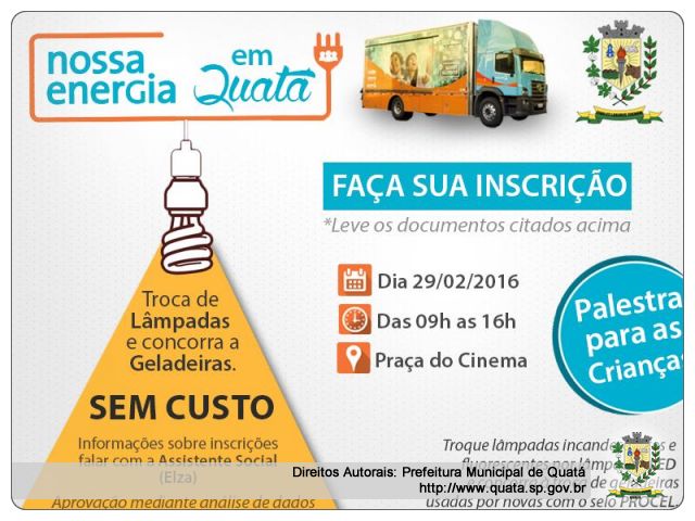 Notícia Projeto Nossa Energia