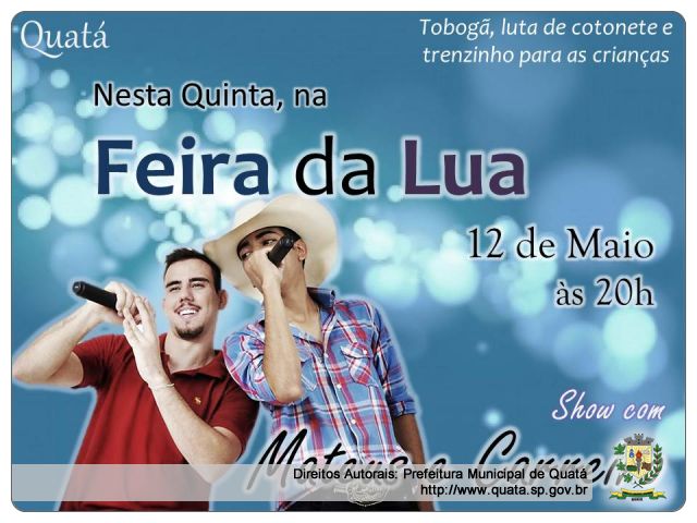 Notícia Aniversário da Feira da Lua