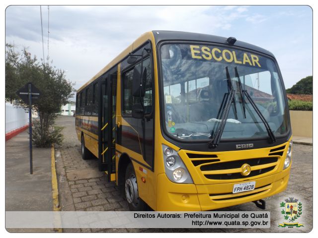 Notícia Prefeitura Municipal de Quatá adquire novo ônibus para a Educação