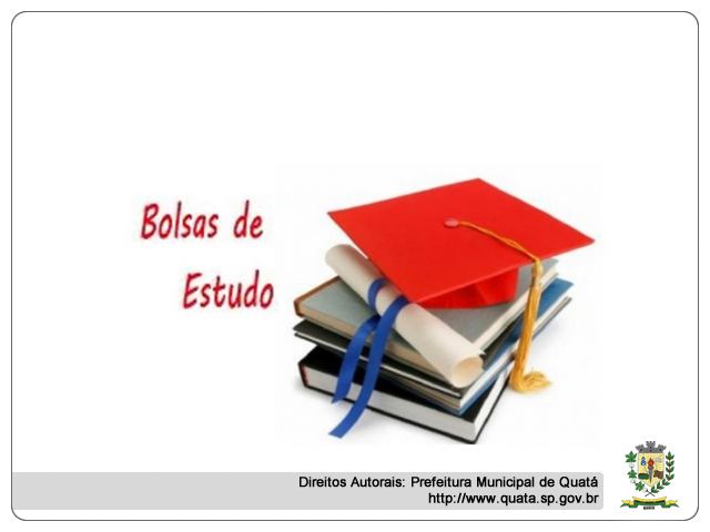 Notícia Edital de inscrição para bolsa de estudo de ensino superior e profissionalizante. Alunos novos e em continuidade