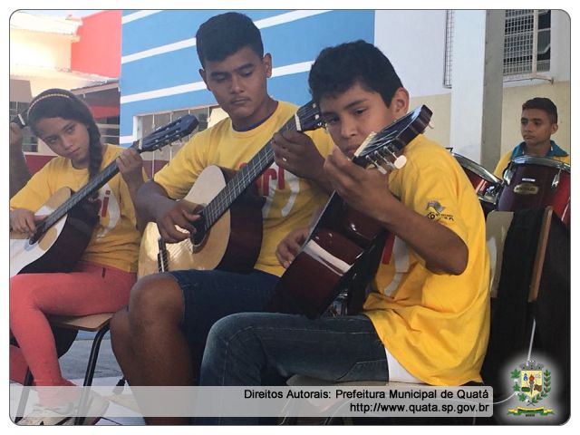 Notícia Guri se apresenta na Escola Ozira de Arruda Mendes