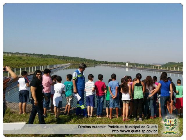 Notícia Alunos da Escola Ozira visitam Tratamento de Águas da Sabesp