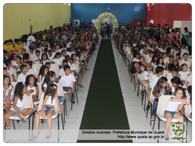 Notícia Novos formandos: Educação realiza formatura 2017 da pré-escola municipal 