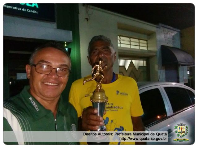 Notícia Atletas de Quatá conquistam primeiras colocações em Maratona na cidade de Parapuã
