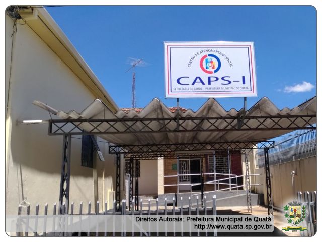 Notícia Inauguração do CAPS em Quatá