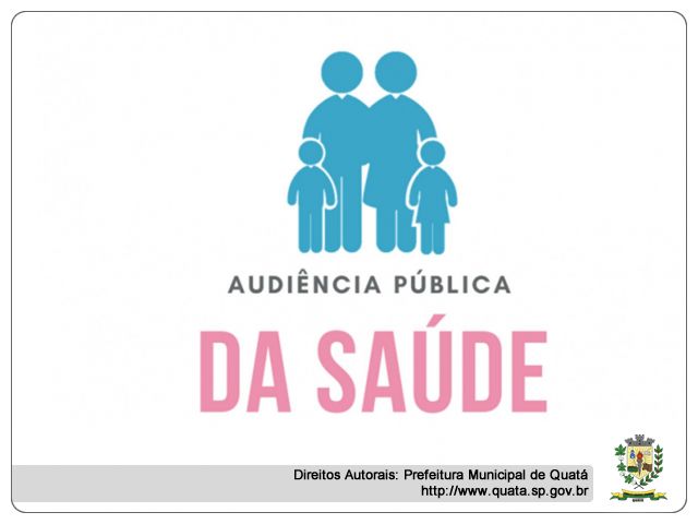Notícia Audiência Pública da Saúde - 29/05/18