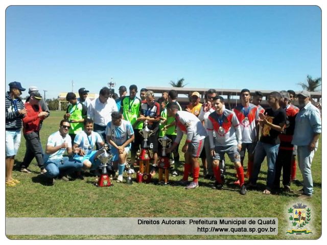 Notícia Final do Campeonato Municipal de Futebol Society 2018 
