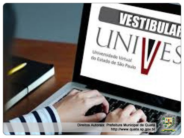 Notícia Vestibular da Univesp acontece em Quatá neste domingo, dia 14/07 na EMEIEF Luiz Gagliardi