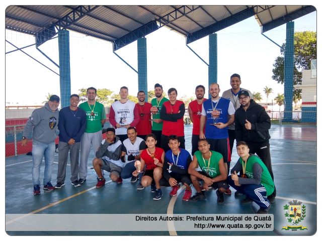 Notícia Finais do 1° Campeonato de Basquete 3X3 de Quatá