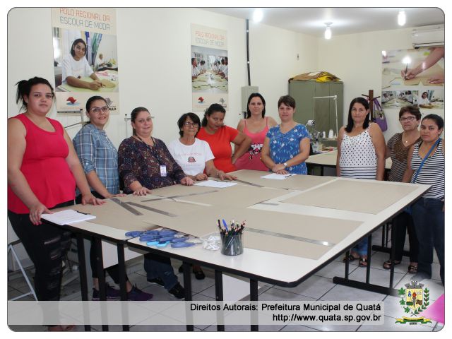 Notícia Novas turmas iniciam os cursos de Modelagem e Bordado em Pedrarias