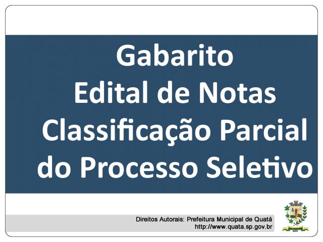 Notícia Processo Seletivo Edital 02/2019