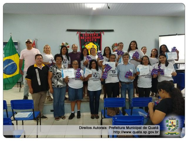 Notícia Encerramento e entrega de certificados do Curso de Cuidador de Idoso