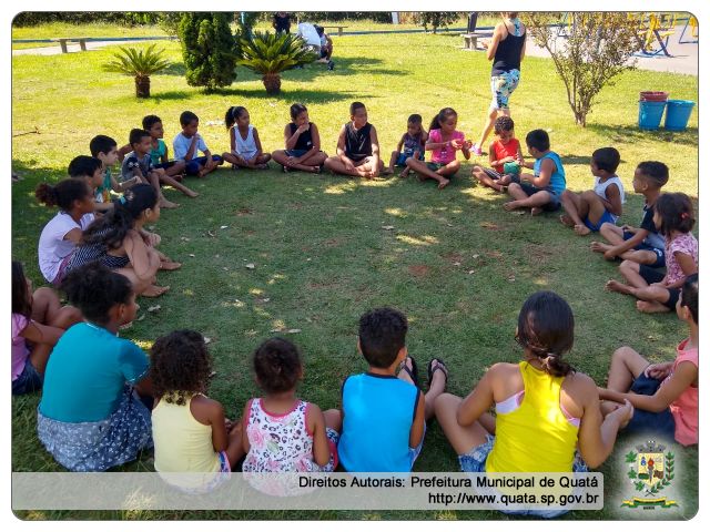 Notícia Recreação de Férias  atrai centenas de crianças