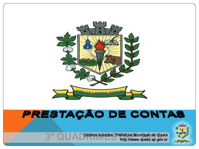 Notícia PRESTAÇÃO DE CONTAS: relatórios financeiros e operacionais do Terceiro quadrimestre de 2019