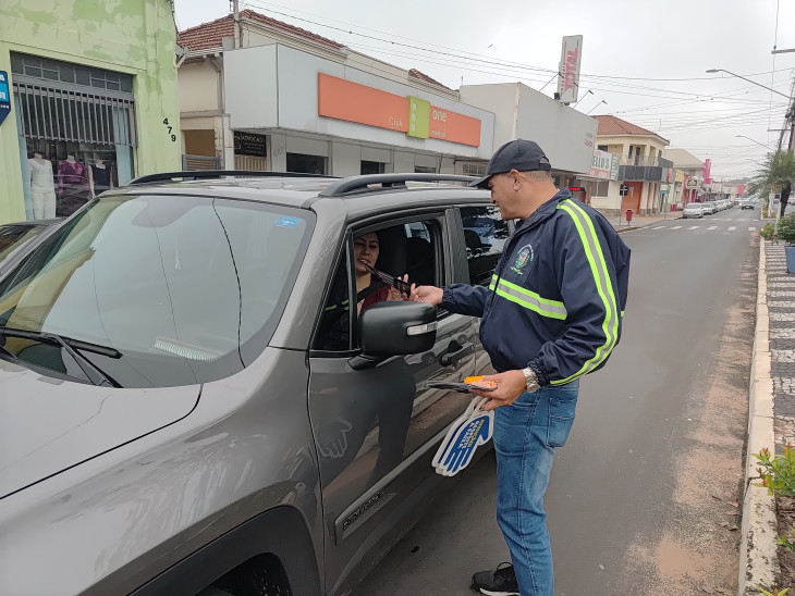 Maio Amarelo reforça conscientização e segurança no trânsito em Quatá