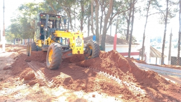 Foto 17: Obra de revitalização do Balneário entra na fase de pintura